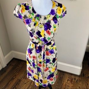 Kate Spade Silk Floral Dress